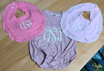 Embroidered Bibs