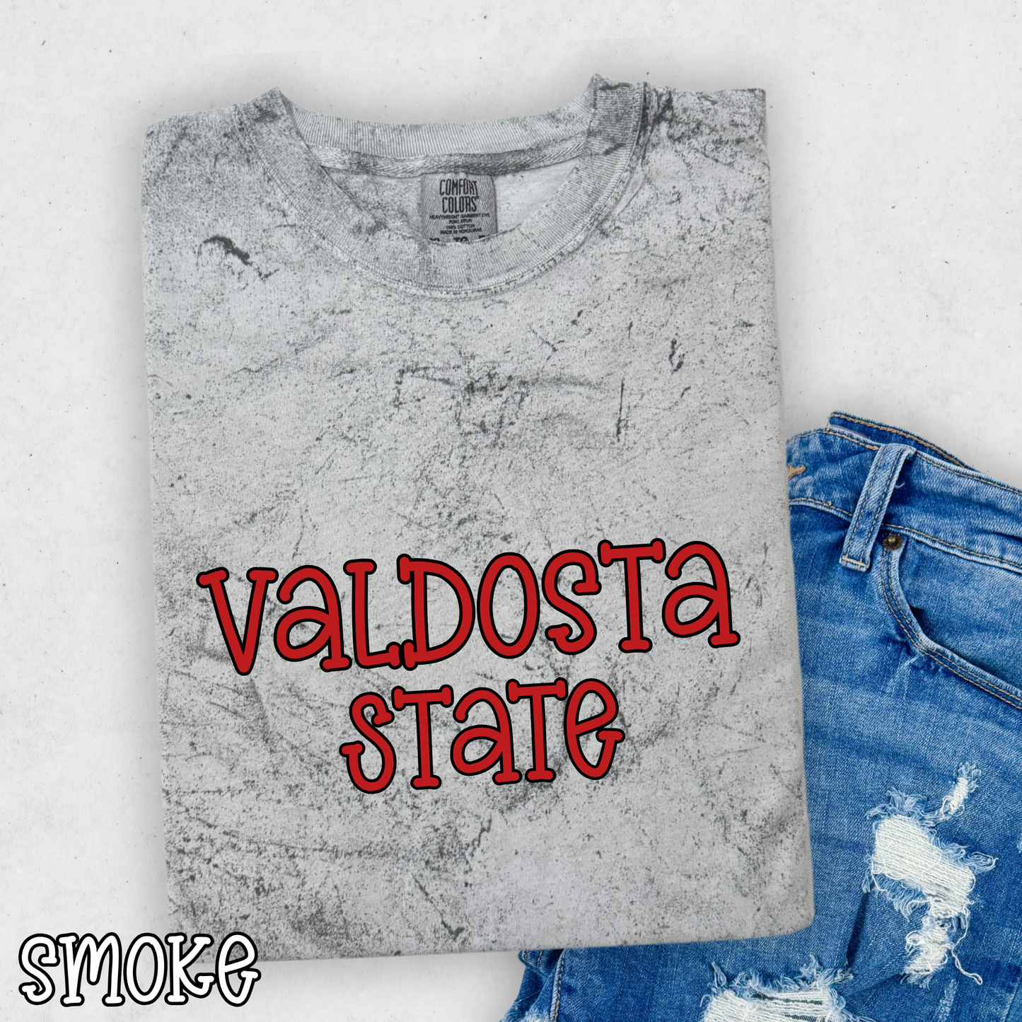 Valdosta State Pop Name with Outline