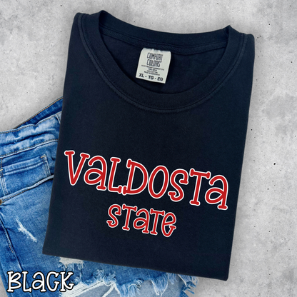 Valdosta State Pop Name with Outline