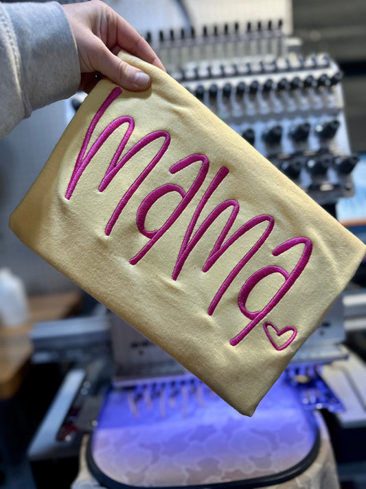Scribble Mama Embroidered- Pick Colors