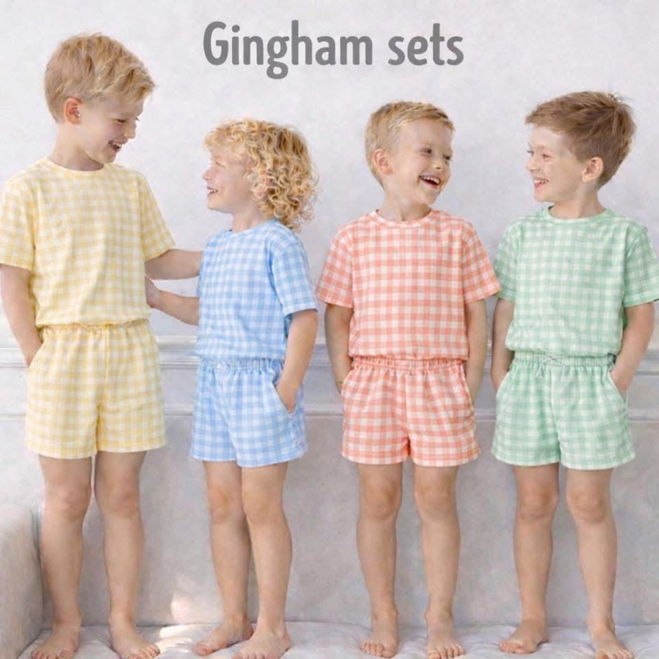 Scallop Short Sets- Boys-