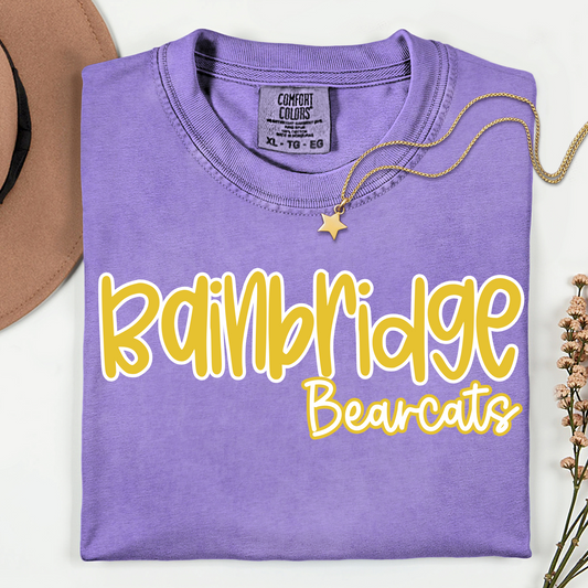 Bainbridge Bearcats Gold Delilah