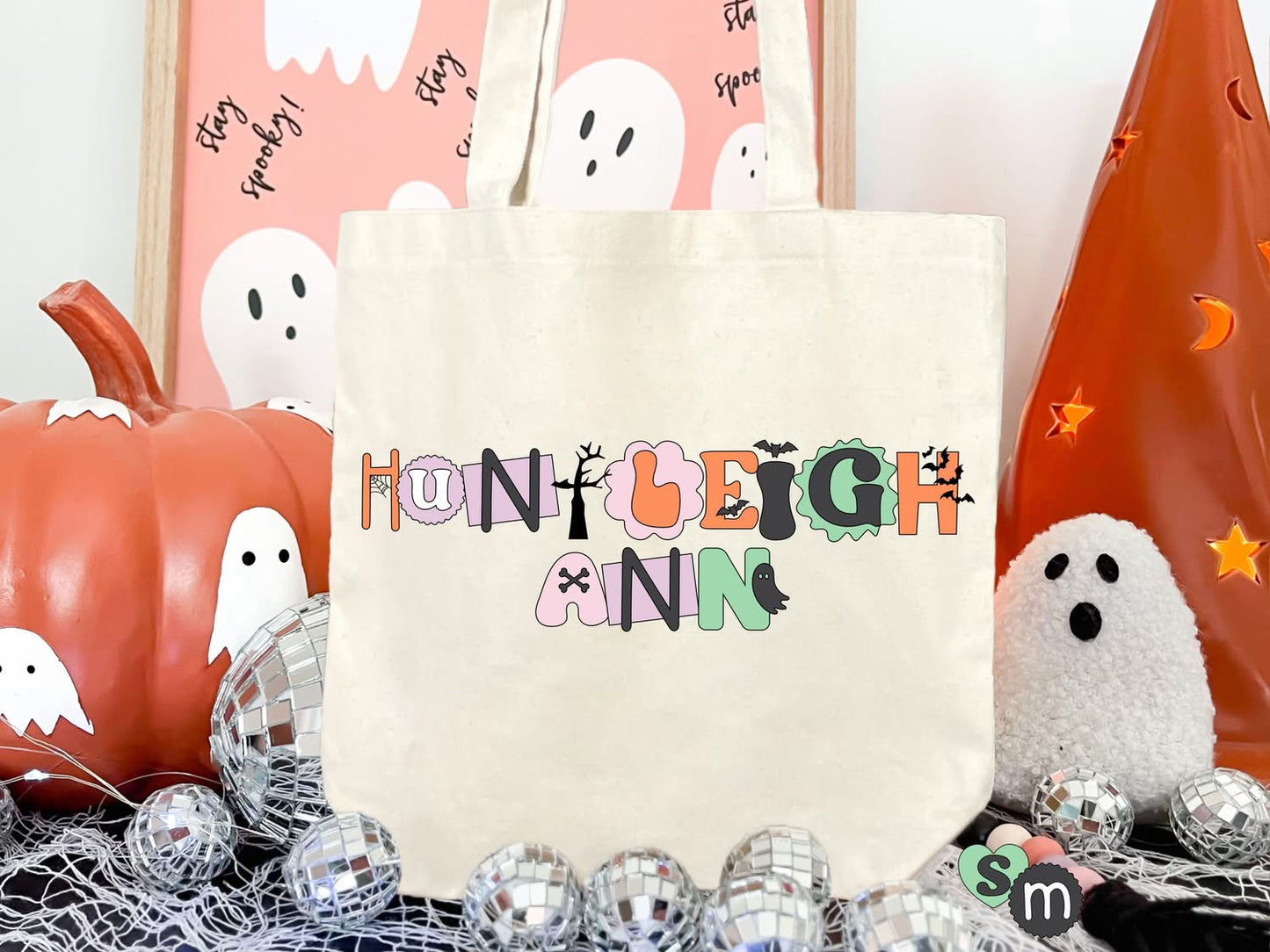 Personalized Halloween Tote!