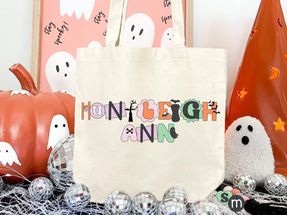 Personalized Halloween Tote!