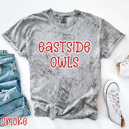 Eastside Owls Pop Name with Outline