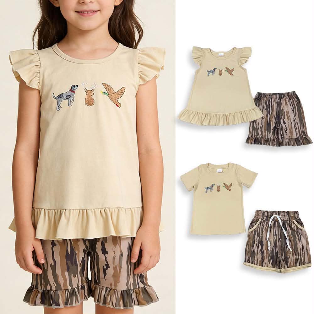 Dgo Mallard Camo 2pc Set Girls