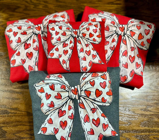 Bow with Hearts