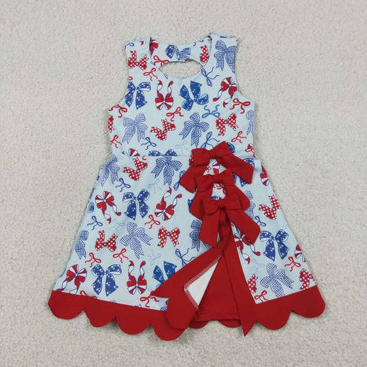 Patriotic Bows Scallop Active dress