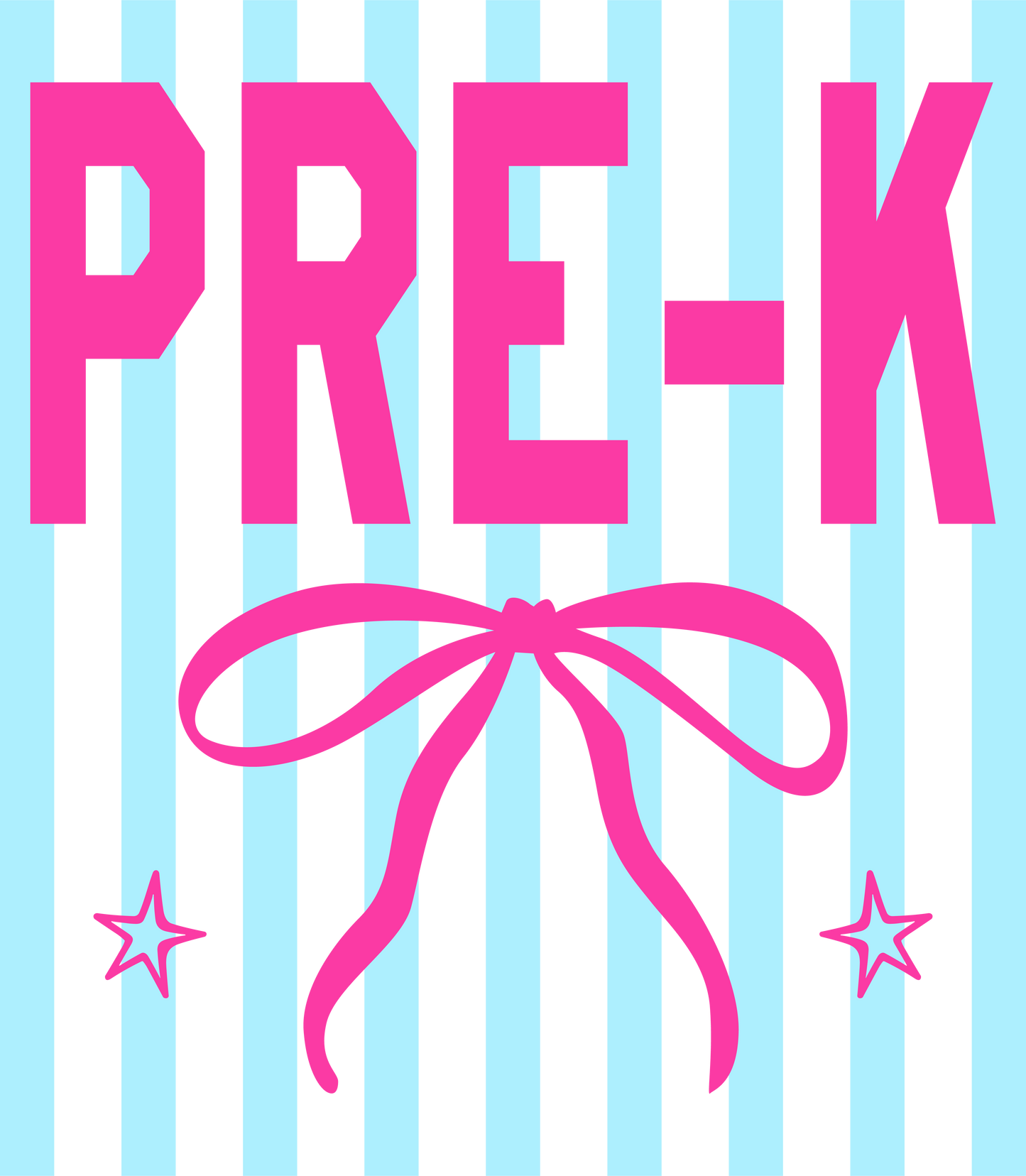 Grade Stripes (Pre-K to 5th)