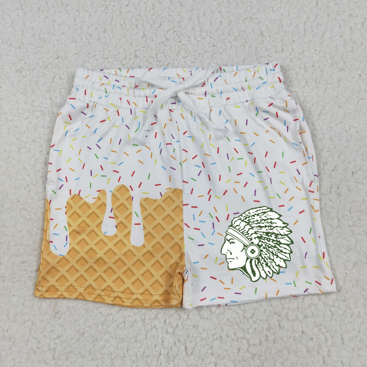 Indians Drip Shorts