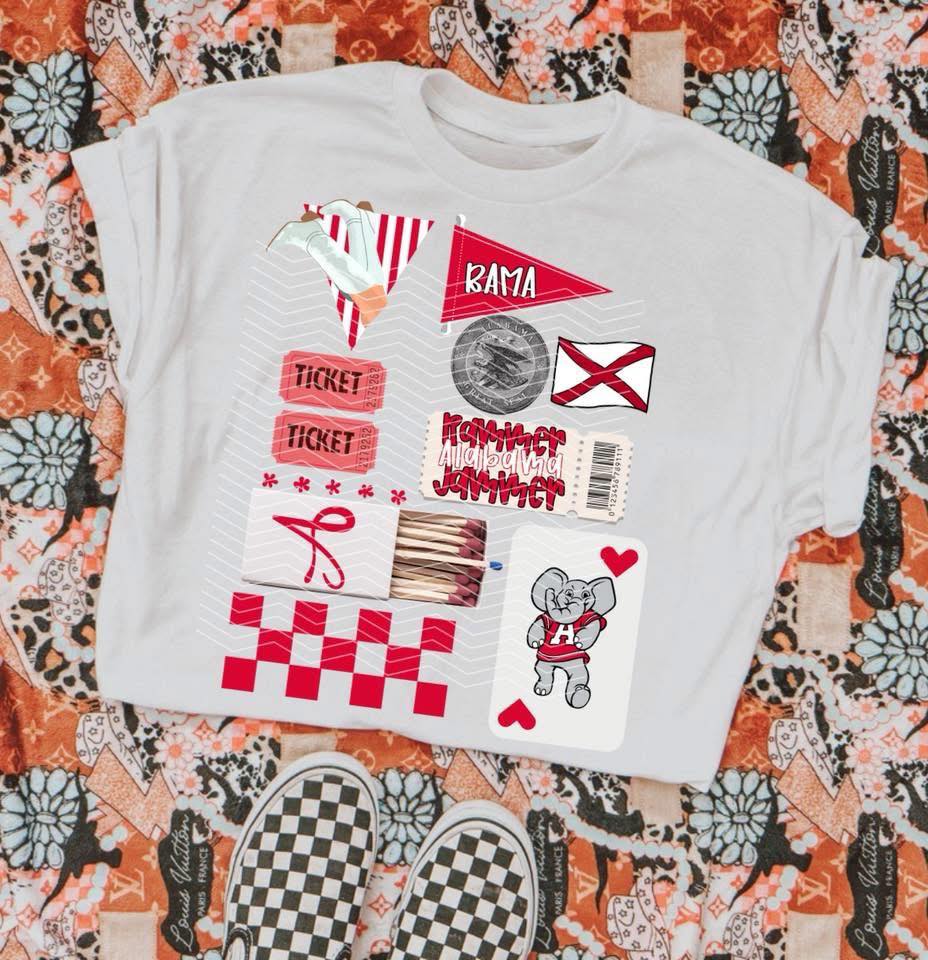 Alabama Collage with Matchbox