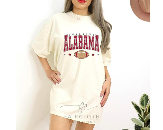 Alabama with Black and Crimson Stars