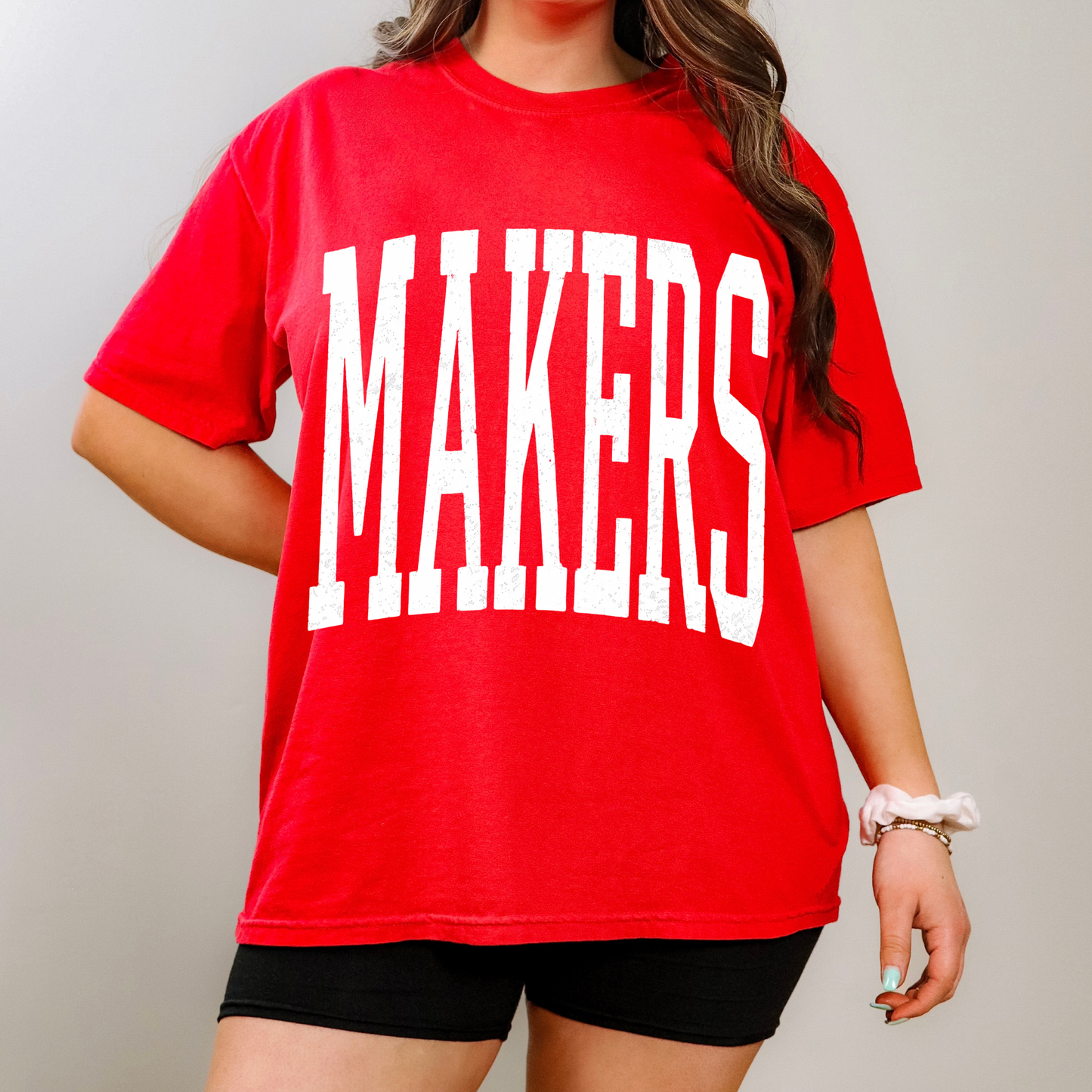 Makers Skinny Varsity White