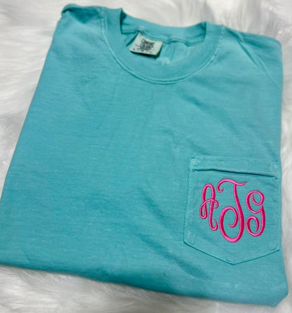 Embroidered Monogram Sale