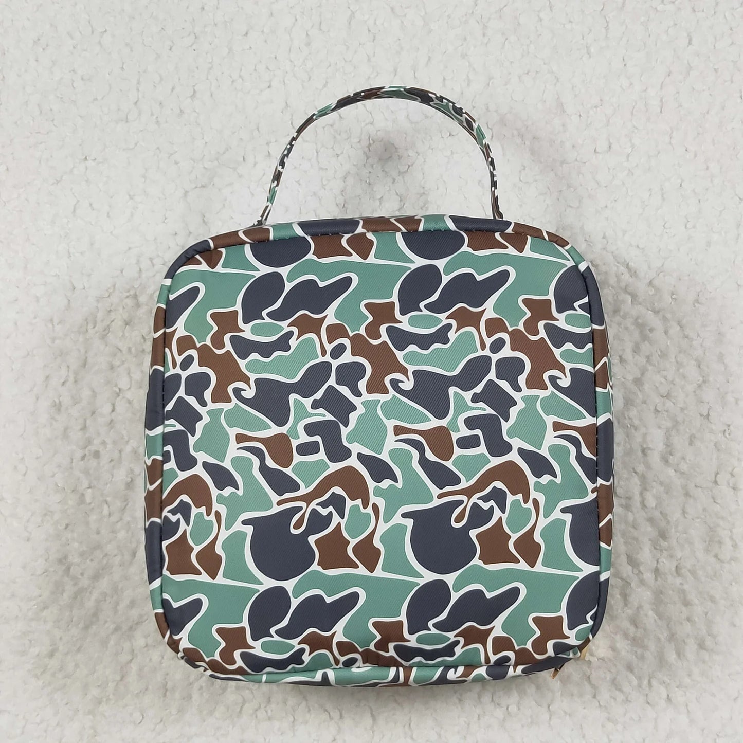 Camo Duck Embroidered Lunchbox