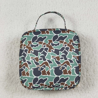 Camo Duck Embroidered Lunchbox