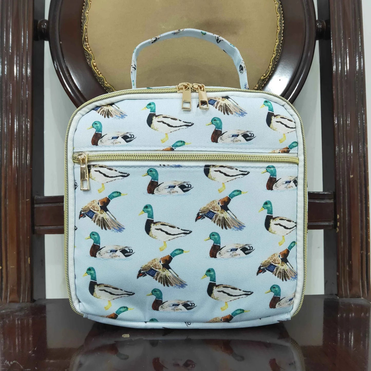 Duck Embroidered Lunchbox