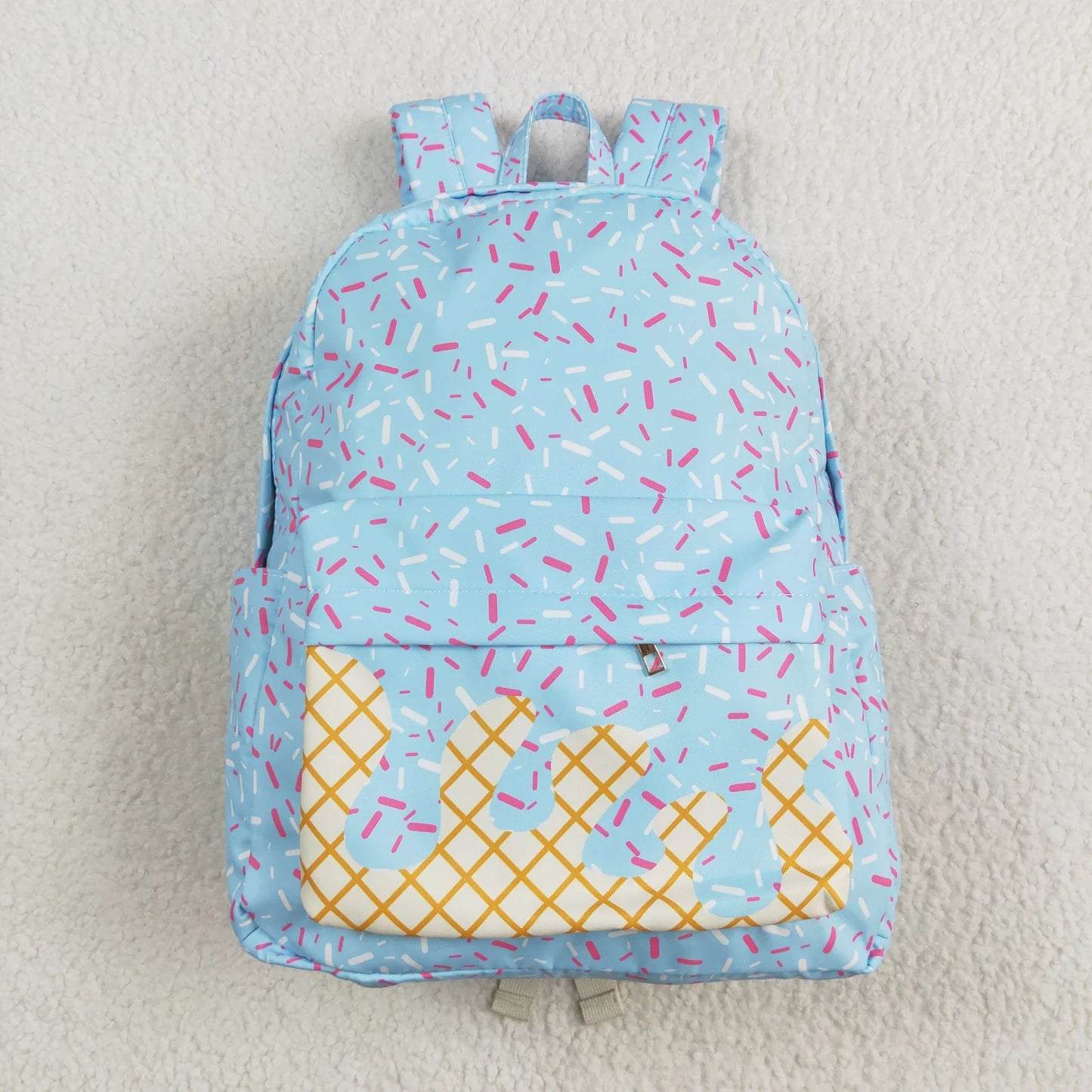 Ice Cream Drip Book Bag