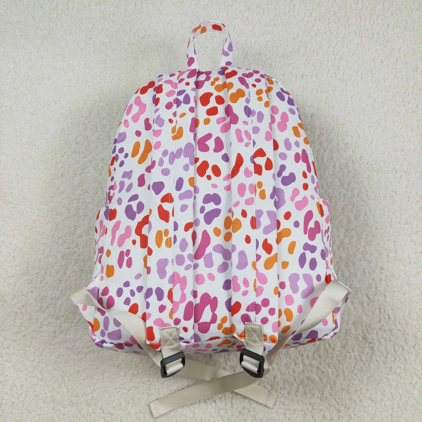 Colorful Leopard Book Bag