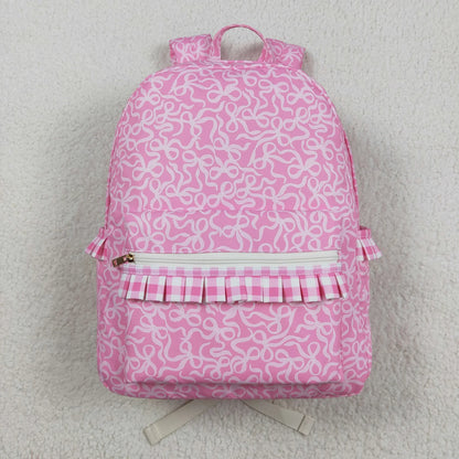 Pink Bow Book Bag