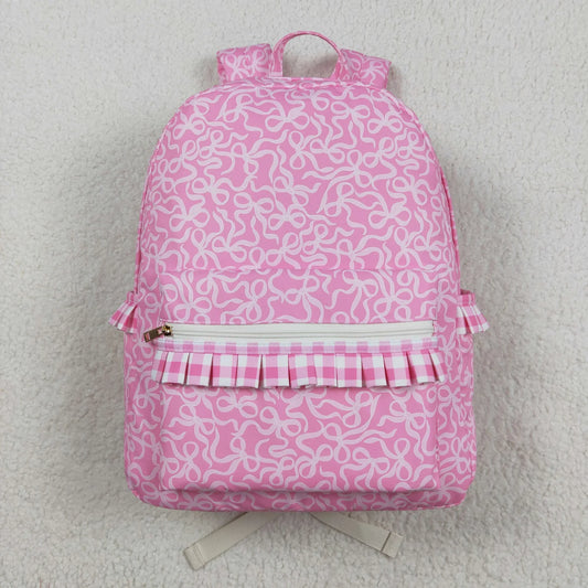 Pink Bow Book Bag