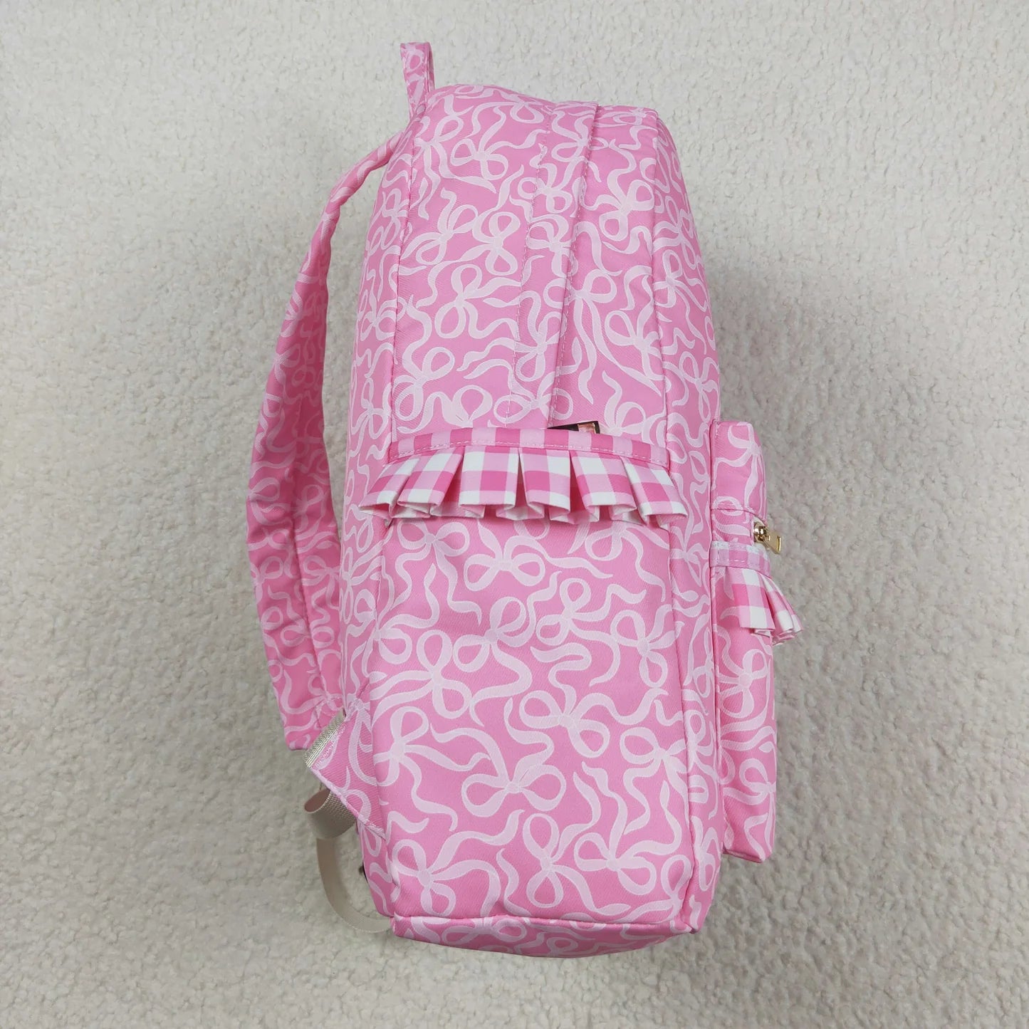 Pink Bow Book Bag