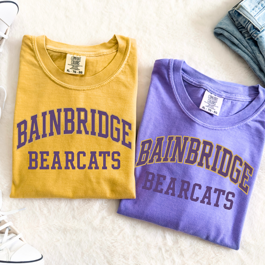 Curved Bainbridge Bearcats Varsity