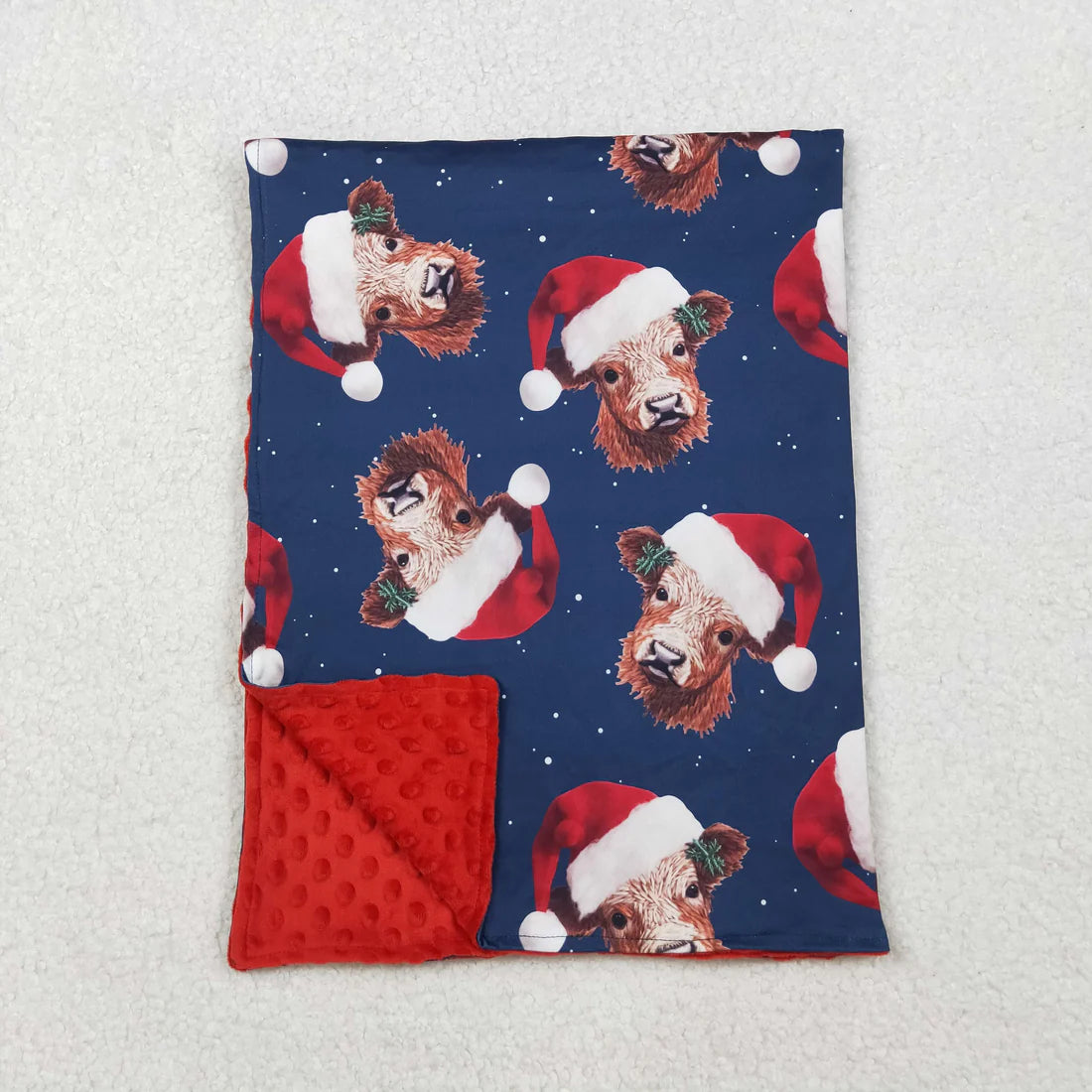 Christmas Baby Blankets- Can Personalize