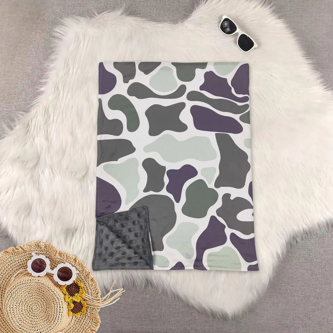 Camo Baby Blankets- Can Personalize