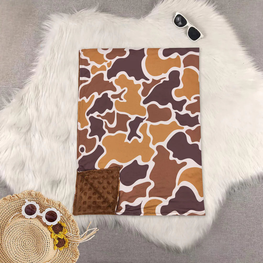 Camo Baby Blankets- Can Personalize