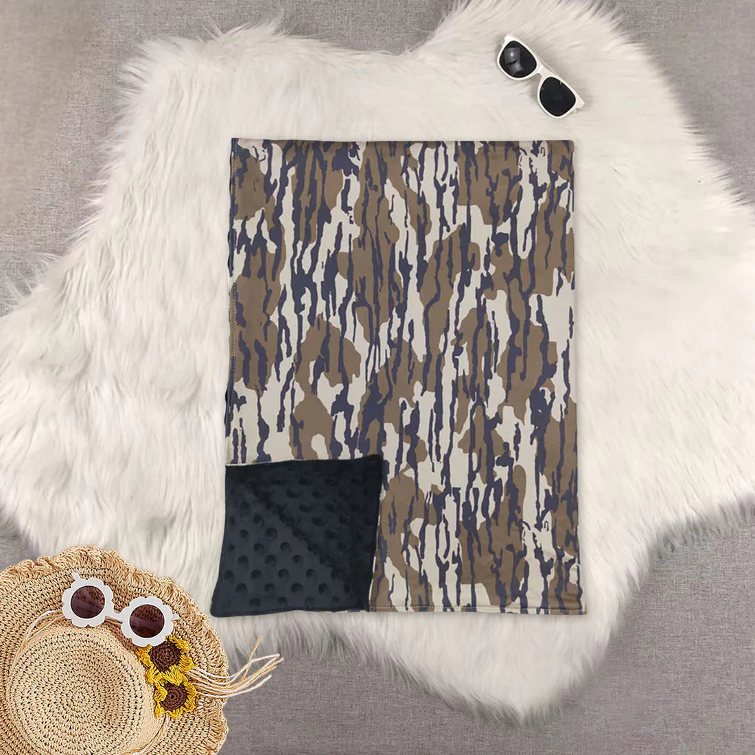 Camo Baby Blankets- Can Personalize