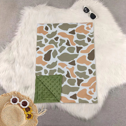 Camo Baby Blankets- Can Personalize