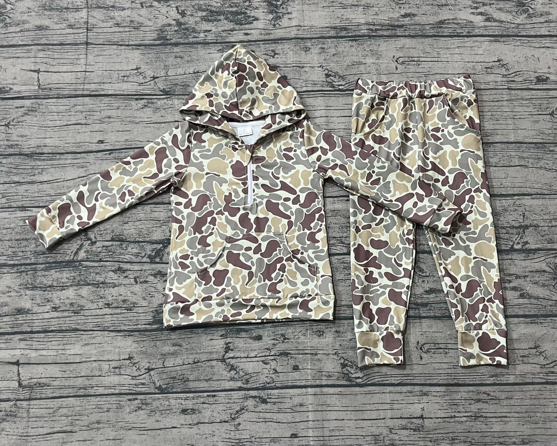 Kids Full Camo Set- Pullover and Joggers