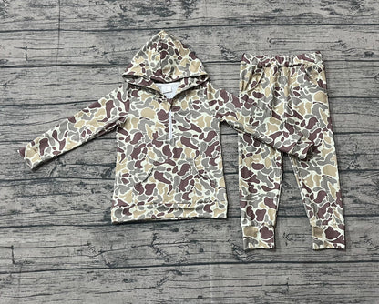 Kids Full Camo Set- Pullover and Joggers