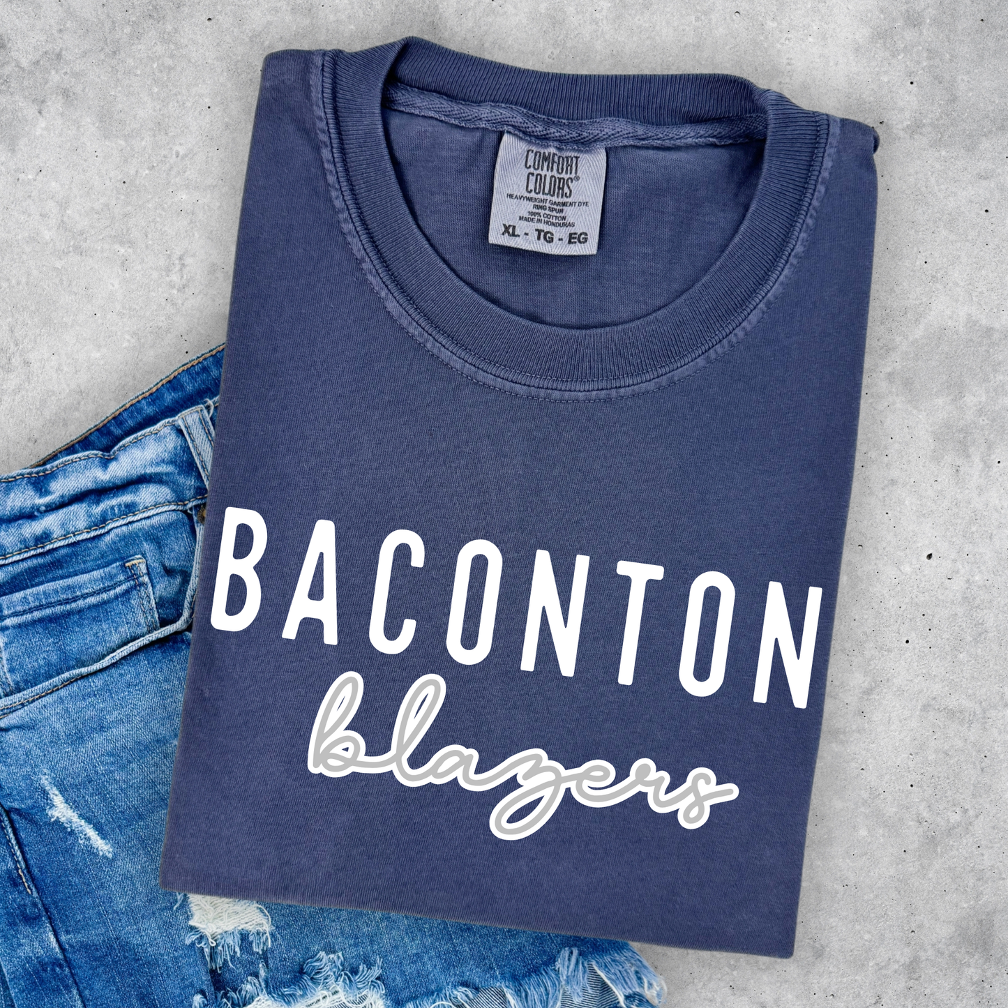 Baconton With Cursive Blazers