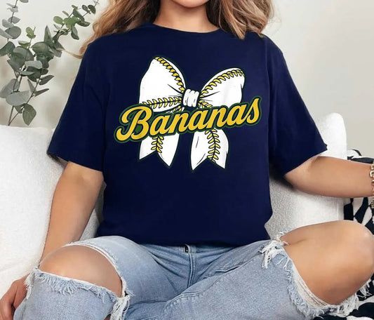 Bananas with White Bow