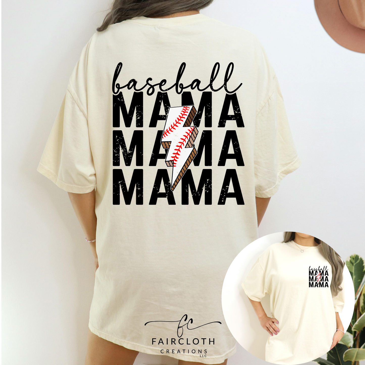 Baseball Mama Stacked