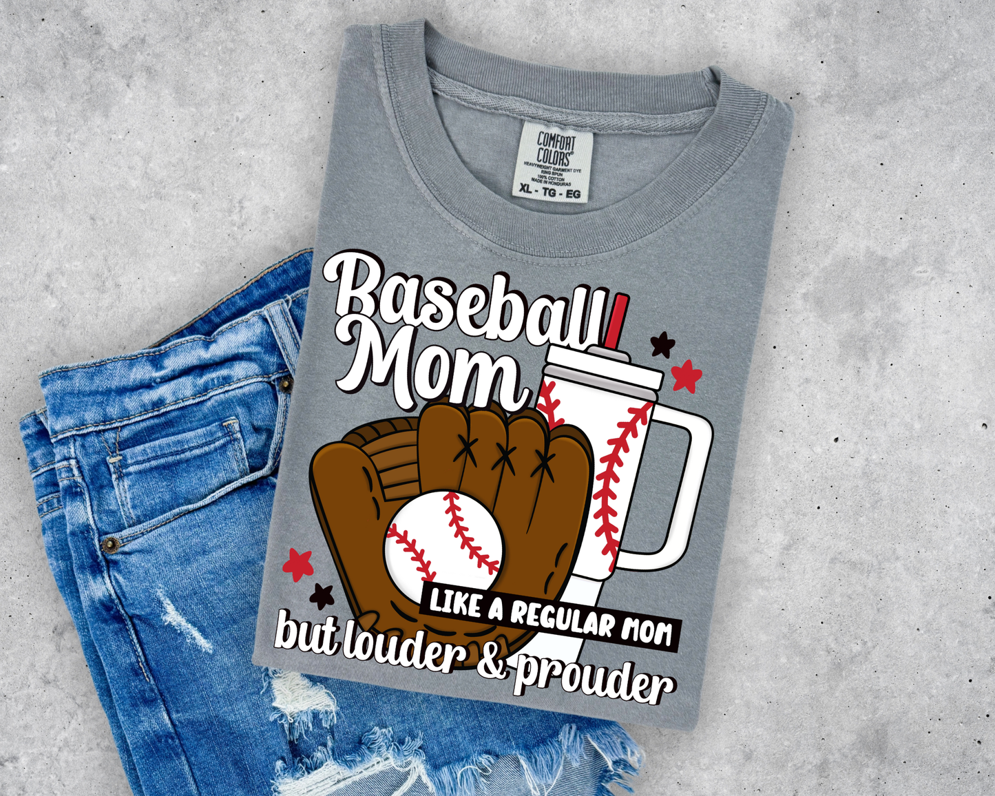 Baseball Mom Louder Prouder