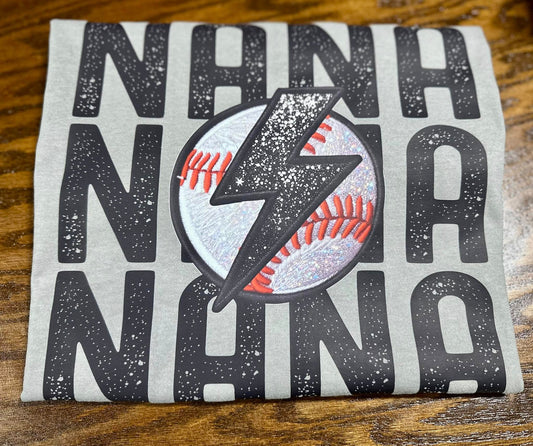 Baseball Stacked nana