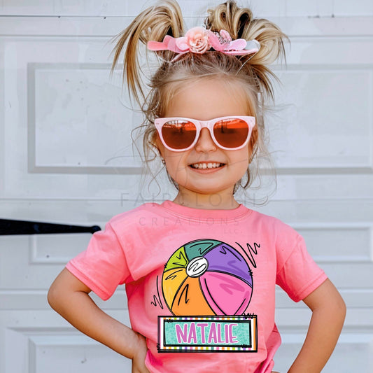 Beach Ball with Name