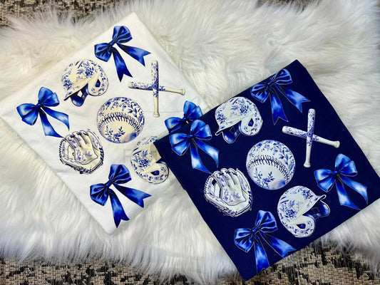 Blue Willow Baseball Collage