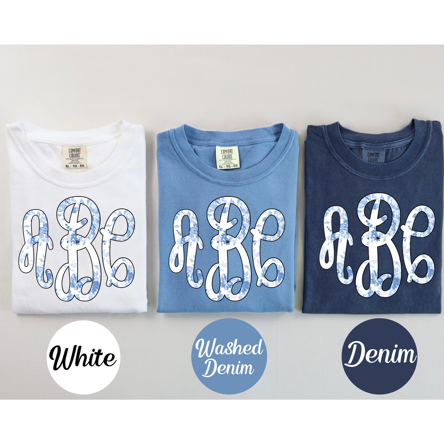 Blue Willow Monogram