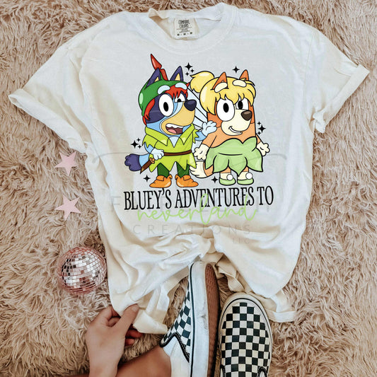 Bluey Peter Pan Collab