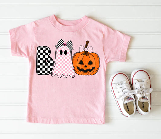 Boo Girl Checkered