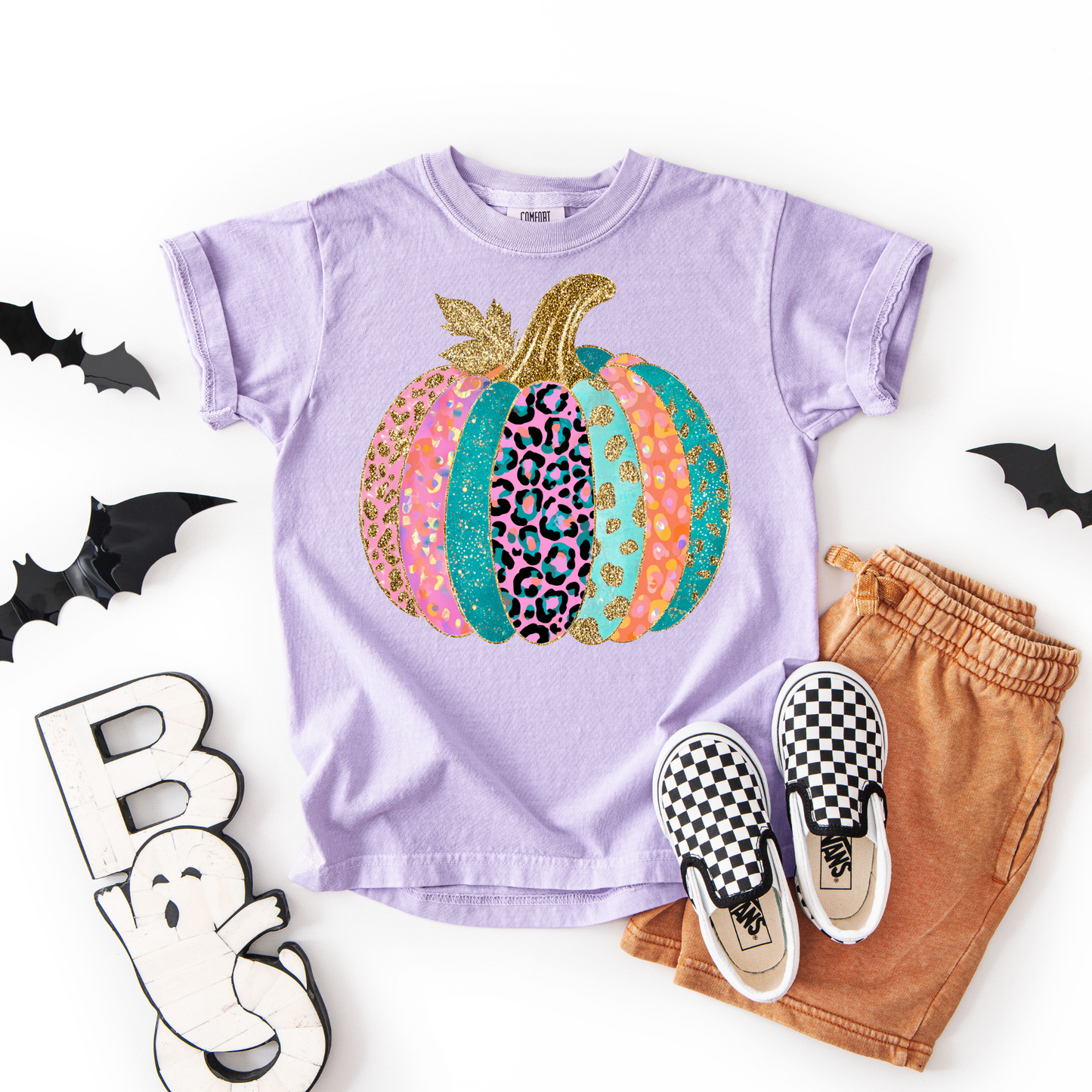 Bright Colored Pumpkin