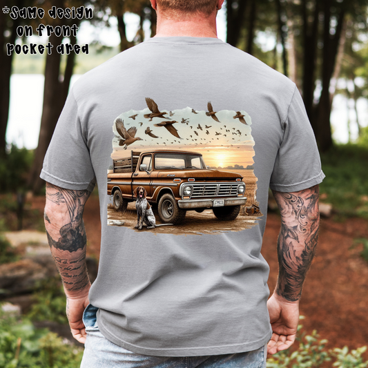 Brown Truck with Mallards