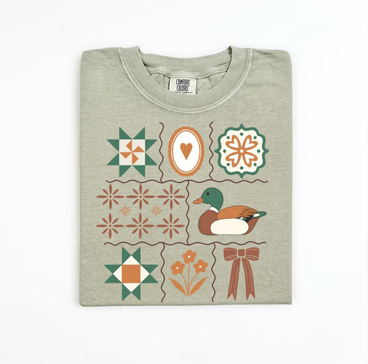 Mallard Old Fashioned Collage