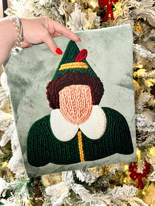 Faux Yarn Buddy Elf