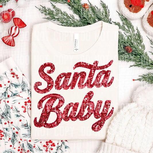 Santa Baby Faux Yarn
