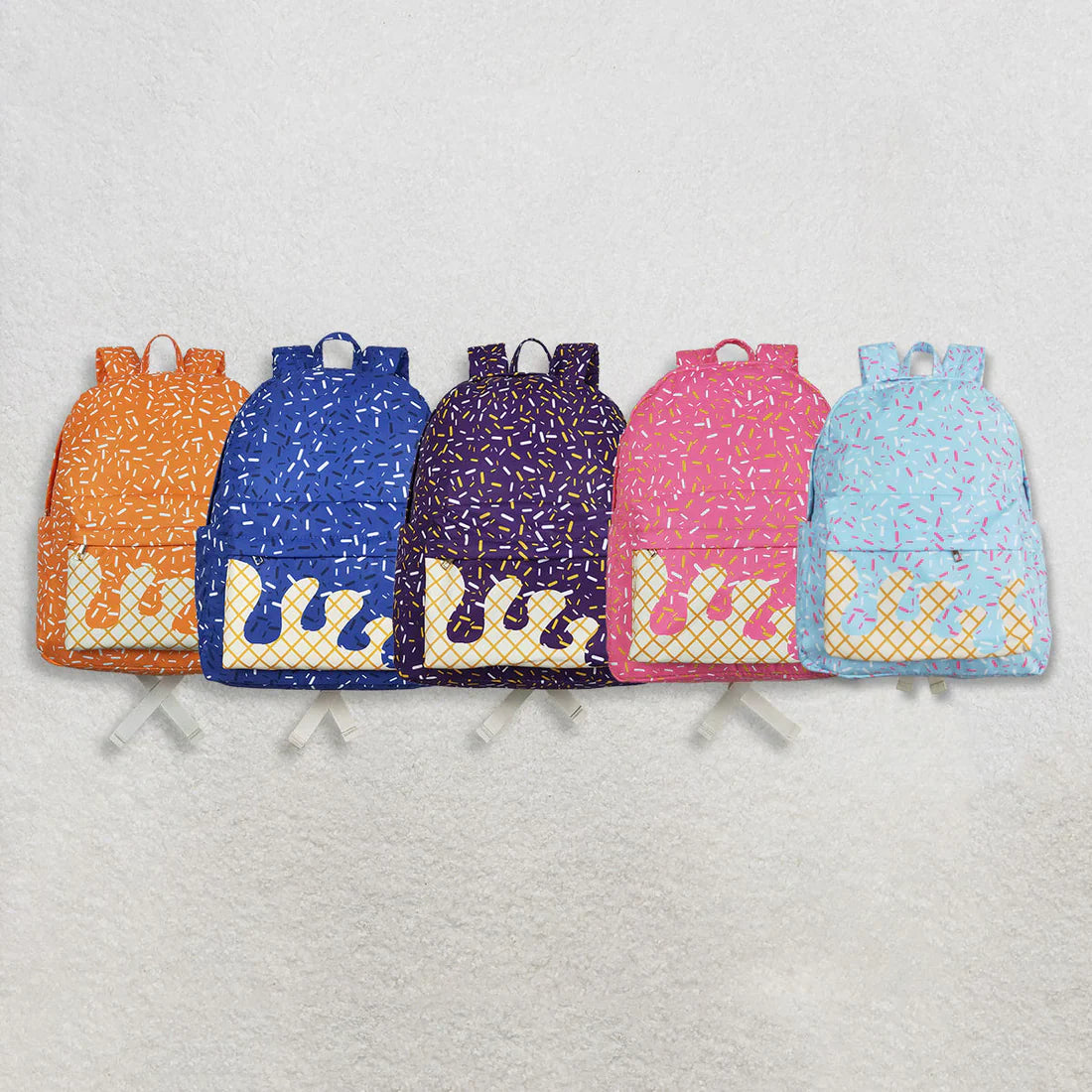 Ice Cream Drip Book Bag